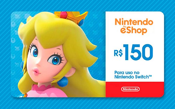Nintendo E-shop Gift Card R$150