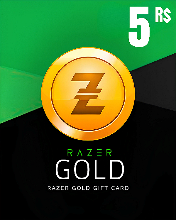 Gift Card Razer Gold - Código de Resgate R$5