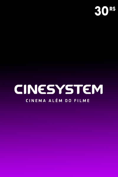 Gift Card Cinesystem - Código de Resgate R$30