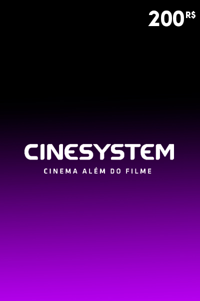 Gift Card Cinesystem - Código de Resgate R$200