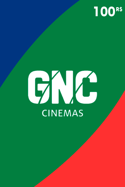 Gift Card GNC Cinemas - Código de Resgate R$100