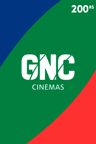 Gift Card GNC Cinemas - Código de Resgate R$200