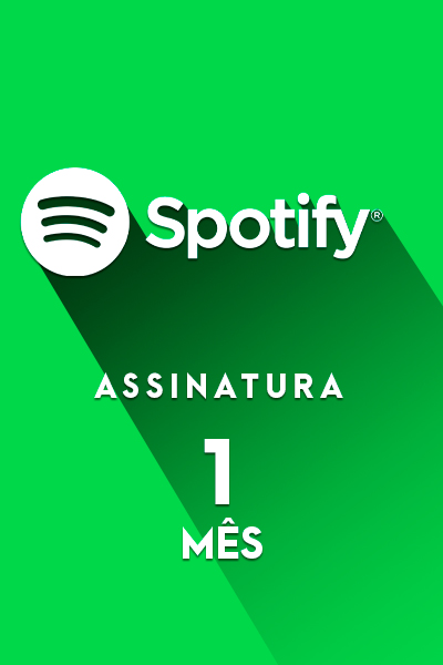Gift Card Spotify - Código de Resgate Assinatura 1 Mês