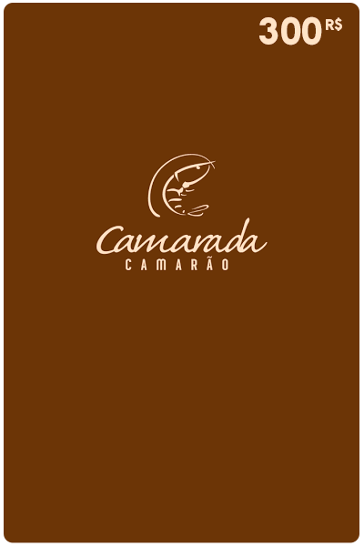 Gift Card Camarada Camarão - Código de Resgate R$300