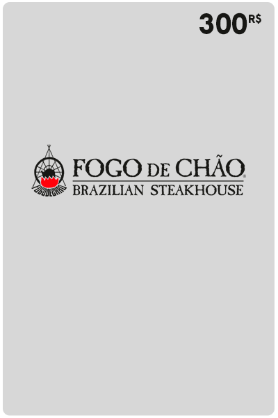 Gift Card Fogo de Chão - Código de Resgate R$300