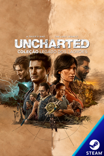 Uncharted: Legacy of Thieves Collection - Steam PC Código De Resgate digital