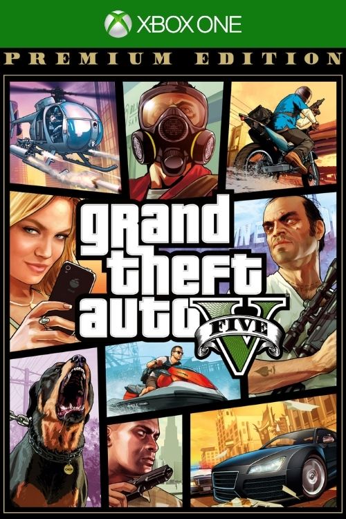 Grand Theft Auto V: Edição Premium XBOX ONE Código de Resgate 25 Dígitos