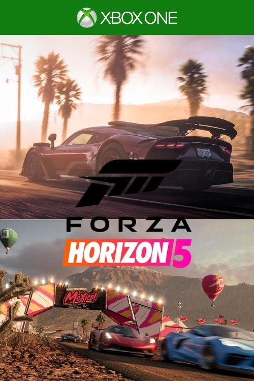 Forza Horizon 5 Edição Padrão XBOX ONE Código de Resgate 25 Dígitos