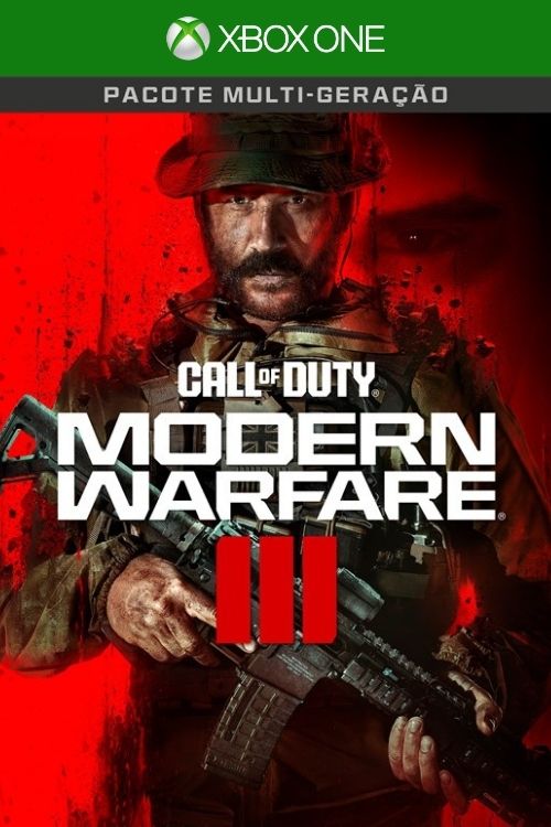 Call of Duty®: Modern Warfare® III - Pacote Multigeração Pré Venda XBOX ONE Código de Resgate 25 Dígitos