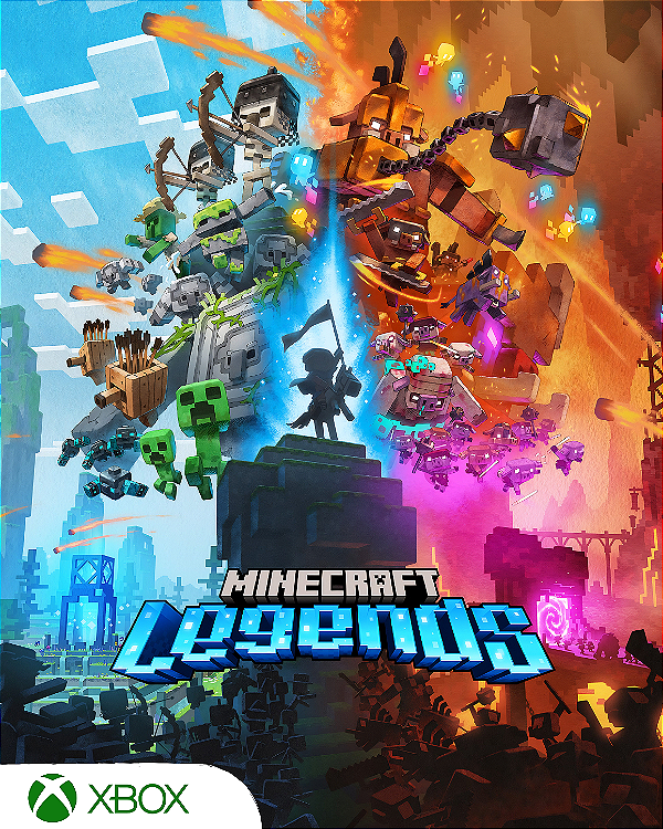 Minecraft Legends XBOX ONE Código de Resgate 25 Dígitos