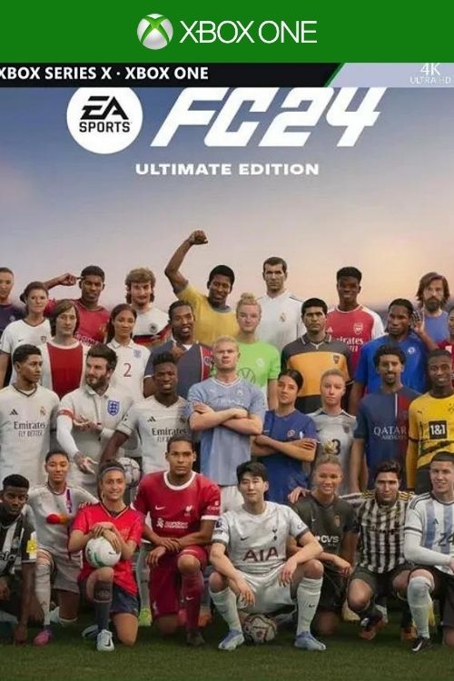Edição Ultimate do EA SPORTS FC™ 24 Xbox Series X|S e XBOX ONE Código de Resgate 25 Dígitos