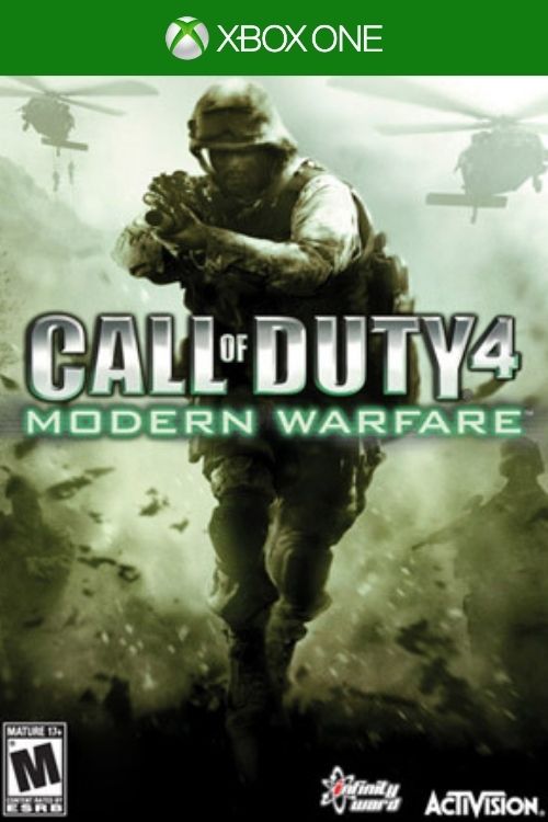 Call of Duty® 4: Modern Warfare® XBOX ONE Código de Resgate 25 Dígitos
