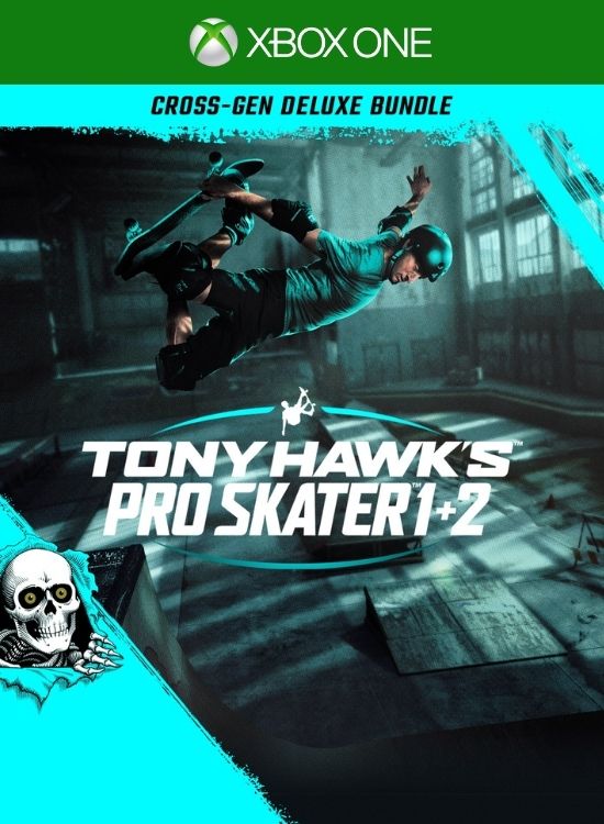 Tony Hawk's™ Pro Skater™ 1 + 2 - Pacote Cross-Gen Deluxe XBOX ONE Código de Resgate 25 Dígitos