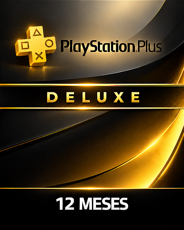 Playstation Plus Deluxe 12 Meses Assinatura Brasileiro