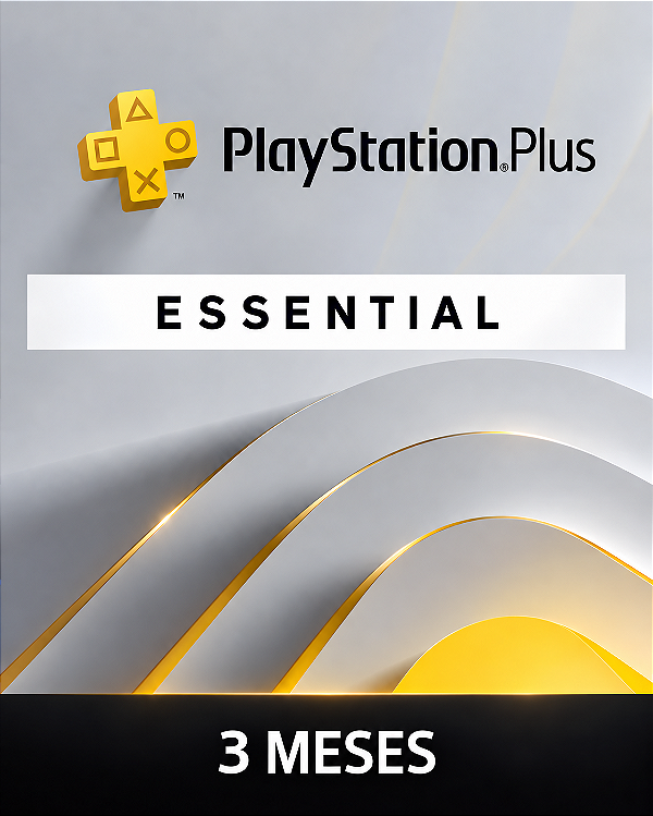 Playstation Plus Essential 3 Meses Brasileiro