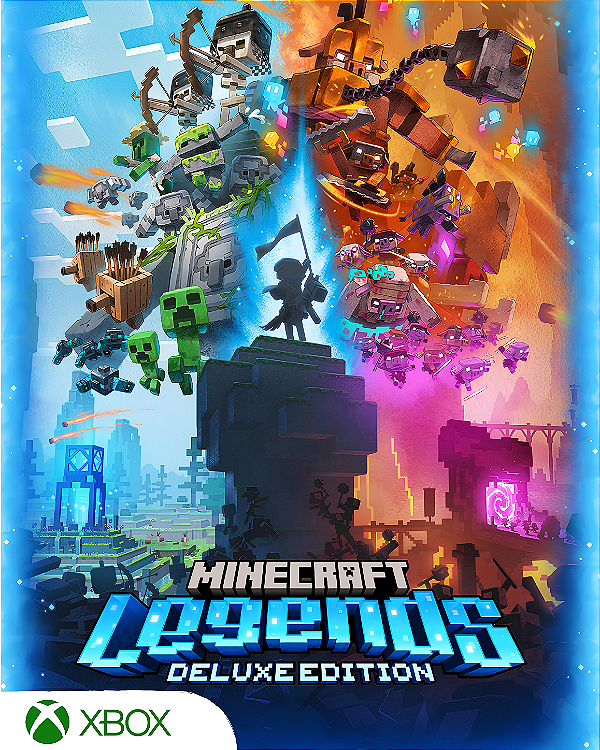 Minecraft Legends Edição Deluxe XBOX ONE Código Digital