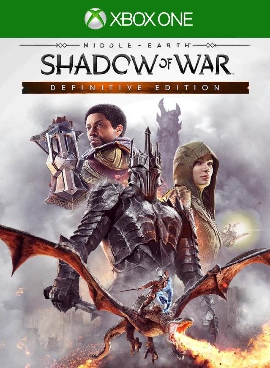 Terra-média™: Sombras da Guerra™ Edição Definitiva XBOX ONE Código de Resgate 25 Dígitos