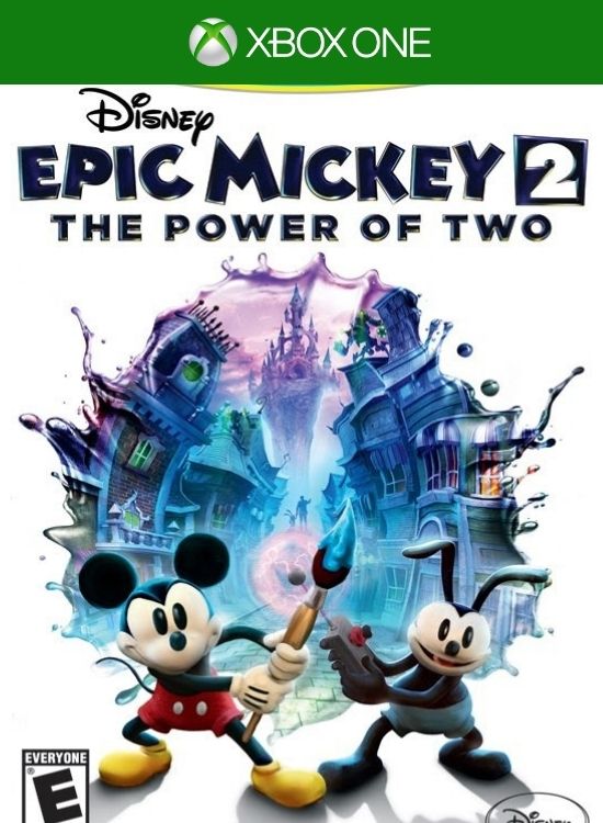 Disney Epic Mickey: Poder em Dobro XBOX ONE Código de Resgate 25 Dígitos