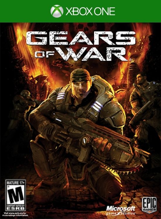 Gears of War XBOX ONE Código de Resgate 25 Dígitos