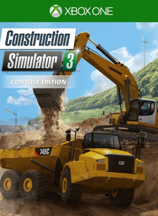 Construction Simulator 3 - Console Edition XBOX ONE Código de Resgate 25 Dígitos