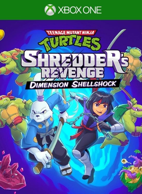 Teenage Mutant Ninja Turtles: Shredder's Revenge - Dimension Shellshock XBOX ONE Código de Resgate 25 Dígitos