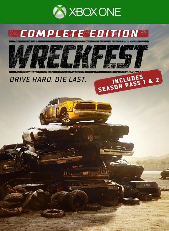 Wreckfest Complete Edition XBOX ONE Código de Resgate 25 Dígitos