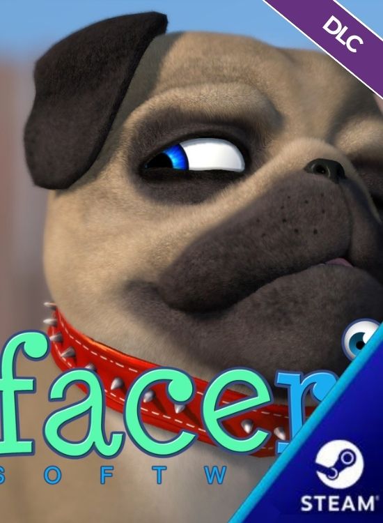 FaceRig - Julien the Pug Avatar DLC Steam Código de Resgate digital
