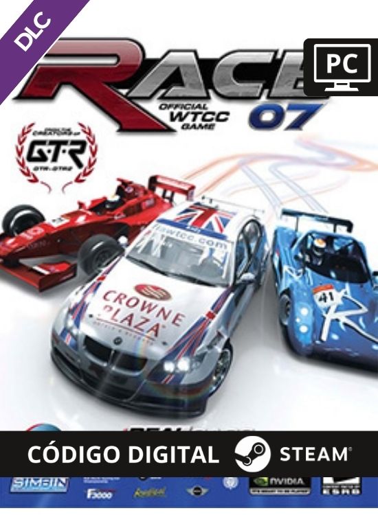 RACE 07 + RACE On DLC Steam Código de Resgate digital