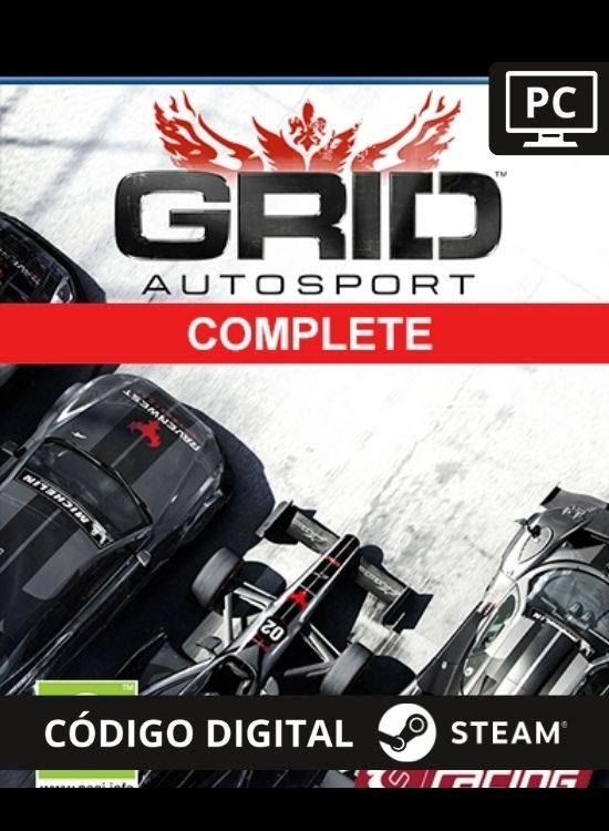 GRID Autosport Complete Steam Código de Resgate digital