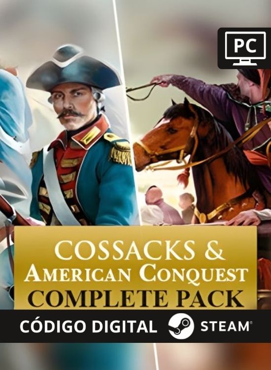 Cossacks and American Conquest Pack Steam Código de Resgate digital