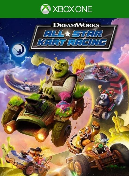 DreamWorks All-Star Kart Racing Rally Edition XBOX ONE Código de Resgate 25 Dígitos
