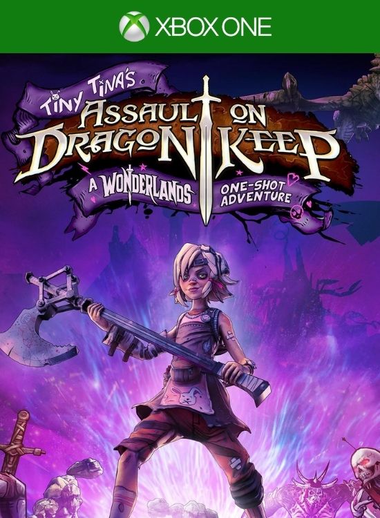 Tiny Tina's Assault on Dragon Keep: A Wonderlands One-shot Adventure XBOX ONE Código de Resgate 25 Dígitos