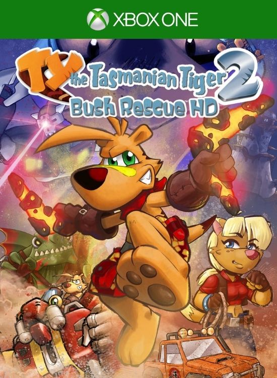 TY the Tasmanian Tiger™ 2: Bush Rescue™ HD XBOX ONE Código de Resgate 25 Dígitos