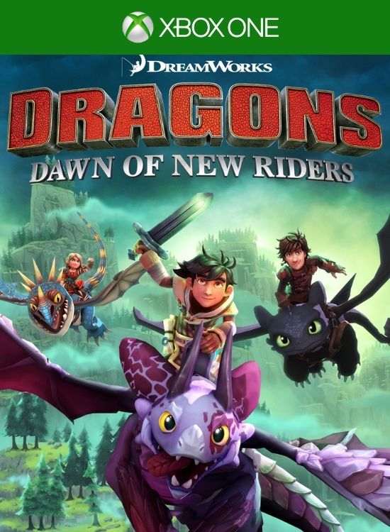 DreamWorks Dragons Dawn of New Riders XBOX ONE Código de Resgate 25 Dígitos