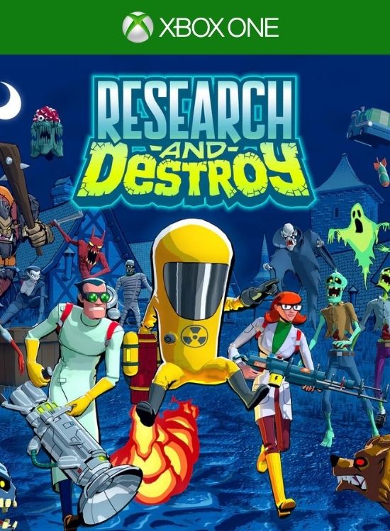 RESEARCH and DESTROY XBOX ONE Código de Resgate 25 Dígitos