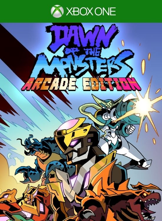Dawn of the Monsters: Pacote com jogo completo mais pacote de DLC de arcade + personagens XBOX ONE Código de Resgate 25 Dígitos