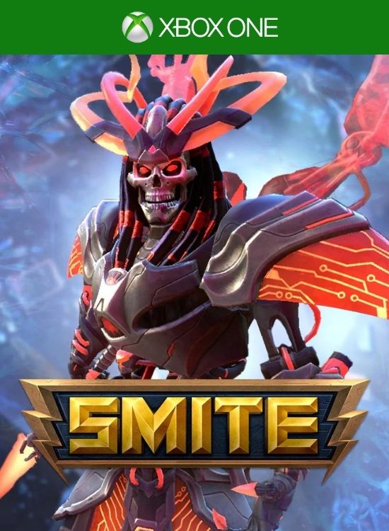 Pacote Submundo Cibernético de SMITE XBOX ONE Código de Resgate 25 Dígitos