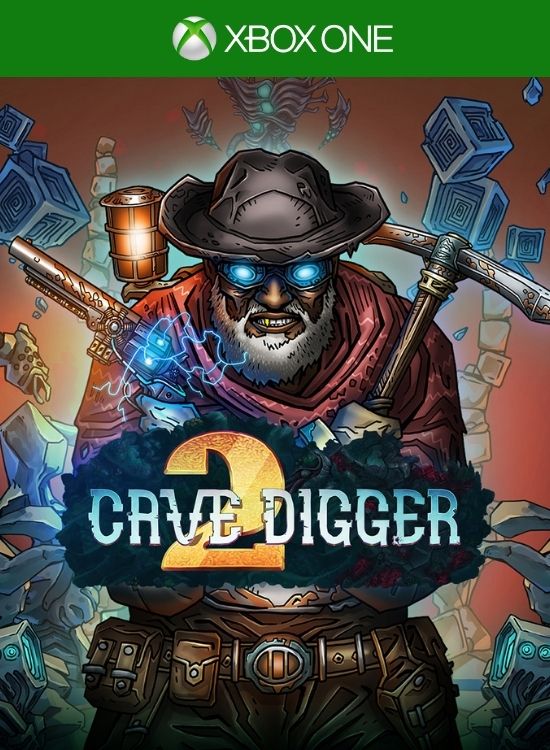 Cave Digger 2 XBOX ONE Código de Resgate 25 Dígitos