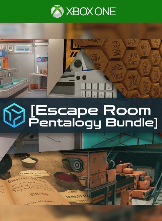 Escape Room Pentalogy Bundle XBOX ONE Código de Resgate 25 Dígitos