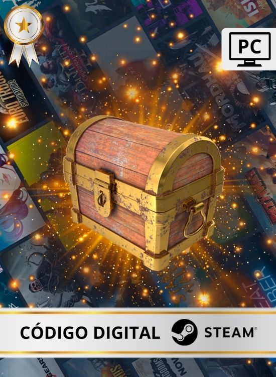 Pacote Ouro 3 jogos Aletórios Steam Código de Resgate digital