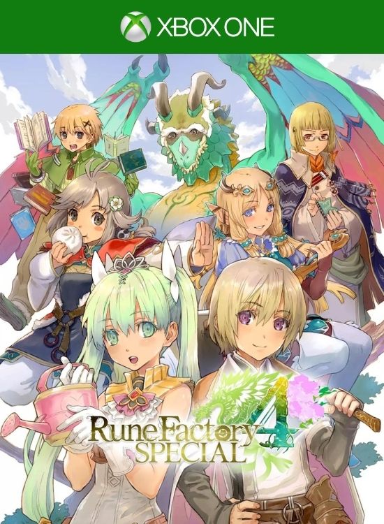 Rune Factory 4 Special XBOX ONE Código de Resgate 25 Dígitos