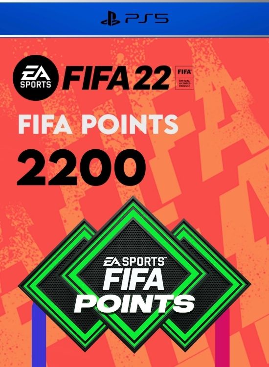 FUT 22 – 2200 FIFA Points PS4 PS5 Código Digital