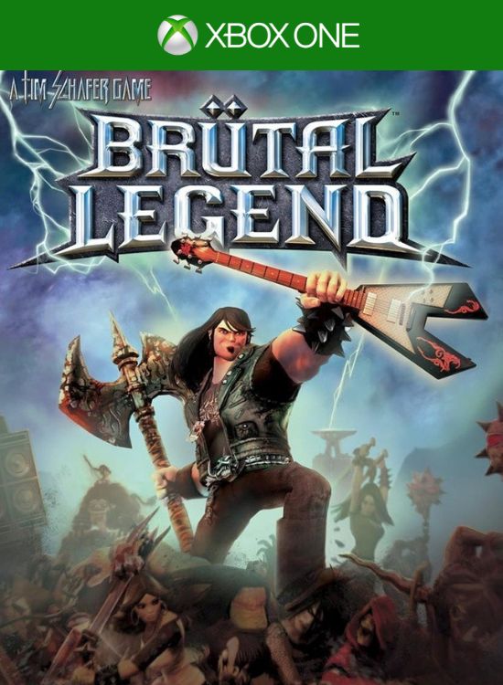Brütal Legend XBOX ONE Código de Resgate 25 Dígitos