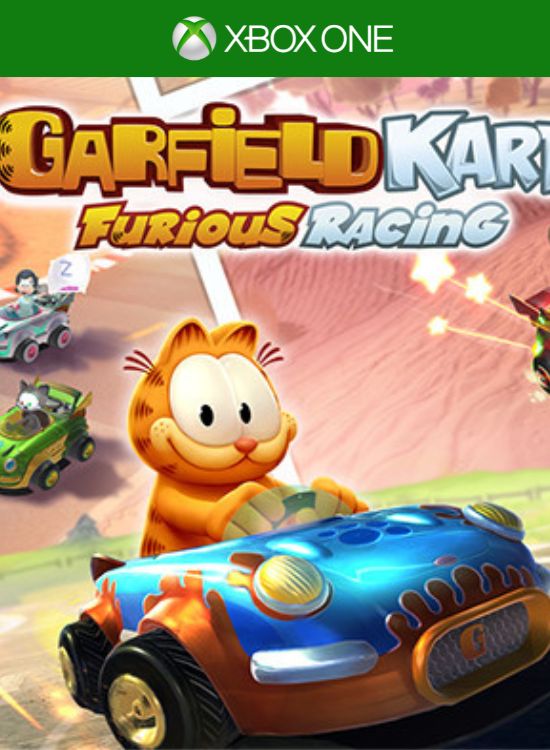 Garfield Kart Furious Racing XBOX ONE Código de Resgate 25 Dígitos