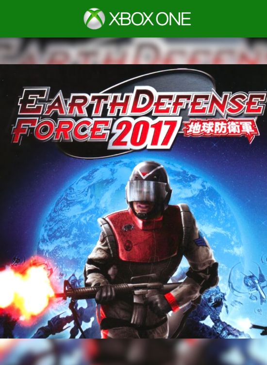 Earth Defense Force 2017 XBOX ONE Código de Resgate 25 Dígitos