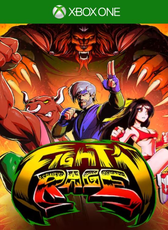 Fight'N Rage XBOX ONE Código de Resgate 25 Dígitos
