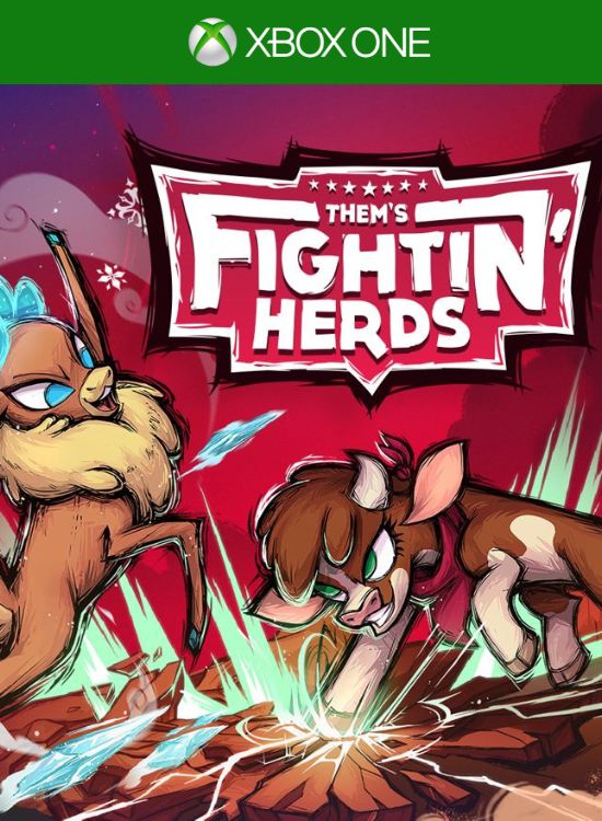 Them's Fightin' Herds: Deluxe Edition XBOX ONE Código de Resgate 25 Dígitos