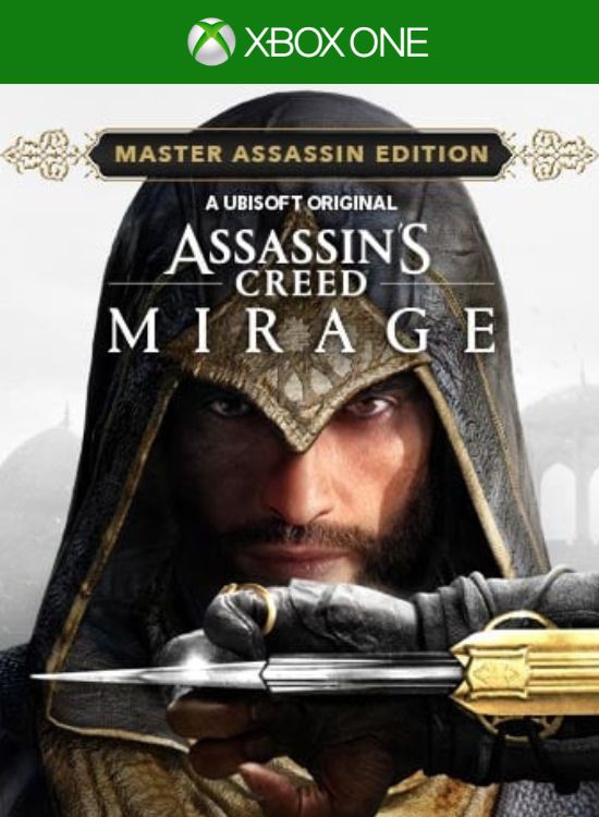 Assassin's Creed Mirage: Edição Mestre Assassino XBOX ONE Código de Resgate 25 Dígitos