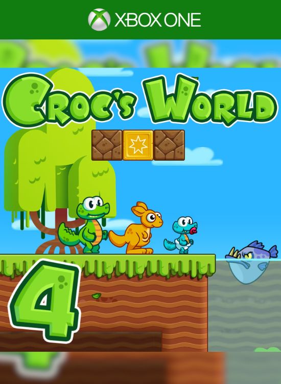Croc's World 4 XBOX ONE Código de Resgate 25 Dígitos