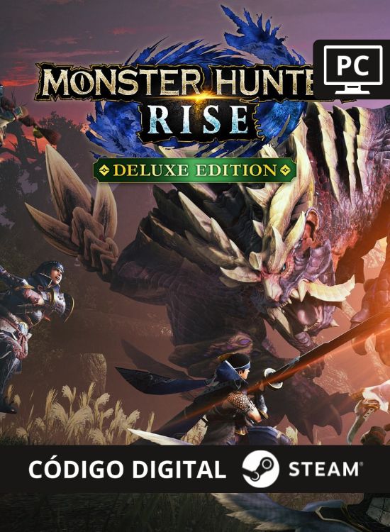 MONSTER HUNTER RISE Deluxe Edition - Steam Código de Resgate digital